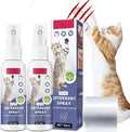 Cat Deterrent Spray, Natural Anti Scratch Cat Spray, Effective Cat Bitter Spray for Chewing & Scratching Keep Off Cat Indoor or Outdoor, Protect Furniture, Curtain, Floor & Plant，100 Ml