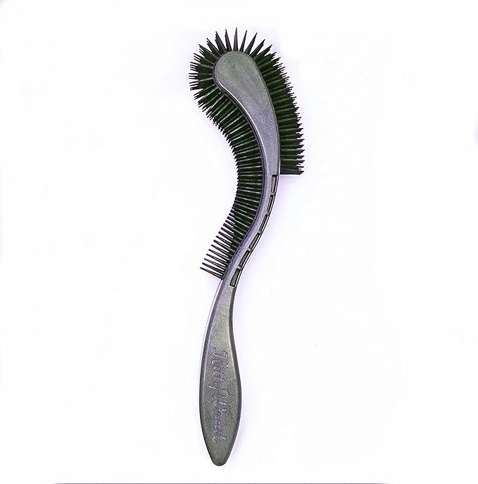 Cat Brush, Black. Designed for Comfort, Created for Cats and Dogs. Ergonomic shape promotes stress free grooming. Great for long to short haired cats. Made in the USA