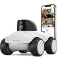 Family Smart Companion Robot, 2K HD Pet Camera Robot, Security Camera for Home, Battery-Powered with Phone App, 1-Click Interaction, 2-Way Voice, Night Vision, Motion Detection, Video Recording