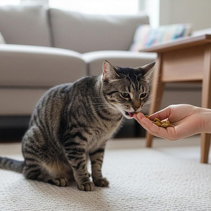 Fieldcrest Farms Nothin’ to Hide Collagen Cat Treats – Crunchy & Creamy Cat Snacks, High-Protein Healthy Treats for Skin, Coat & Joint Support, Tuna Flavor, 8 oz.