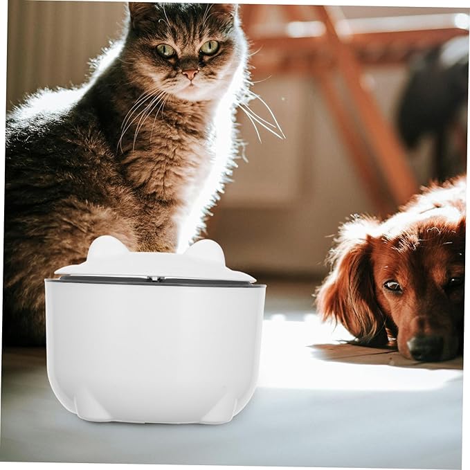 Kisangel 1set Pet Litter Disposal Bin with Sealed Design Odor-Controlled Cat Litter Trash Can Includes Replacement Bags Reusable Pet Waste Container for Easy Cleanup