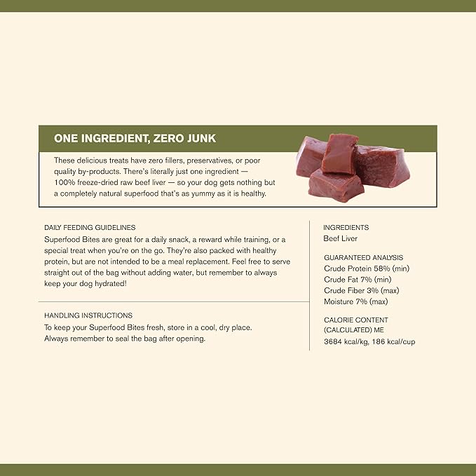 BADLANDS RANCH 4 oz. Beef Liver, Wild Salmon, Chicken Breast, Superfood Bite Bundle