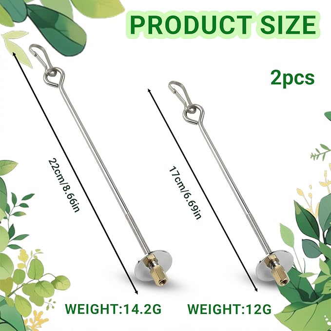 Bird Cage Food Holder - 2 Pcs Stainless Steel Parrot Fruit Vegetable Skewer Bird Cage Feeder, Birds Foraging Toys with Hooks for Parakeets, Budgies, Macaws