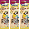 A&E Cage Co. 6 Pack of Smackers Parrot XXL Treat Sticks, 12.75 Inches Each, Nut Mix Flavor