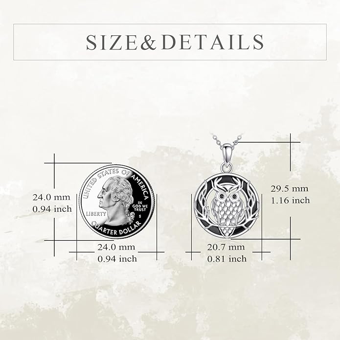 KZX Cat/Dog/Phoenix/Eagle/Whale/Shark/Puffin/Starfish/Chicken/Butterfly/Owl/Bee/Frog/Seahorse Necklace Sterling Silver Animal Pendant Jewelry Gift for Women