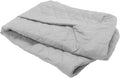 Furhaven Replacement Dog Bed Cover Quilted Sofa-Style (COVER ONLY), Machine Washable - Silver Gray, Jumbo Plus (XX-Large) (53" x 40")