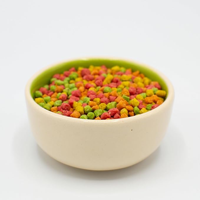 ZuPreem FruitBlend Flavor Pellets Bird Food for Small Birds, 2 lb (Pack of 2) - Daily Blend Made in USA for Parakeets, Budgies, Parrotlets