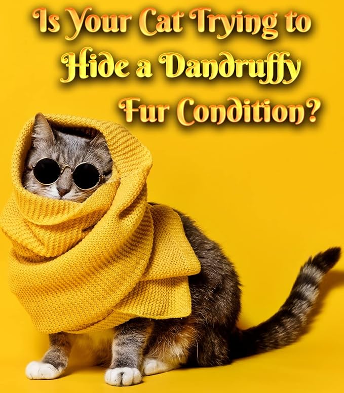 Fluffy Feline Professional Groomer's Choice for Cat Dandruff Treatment Spray