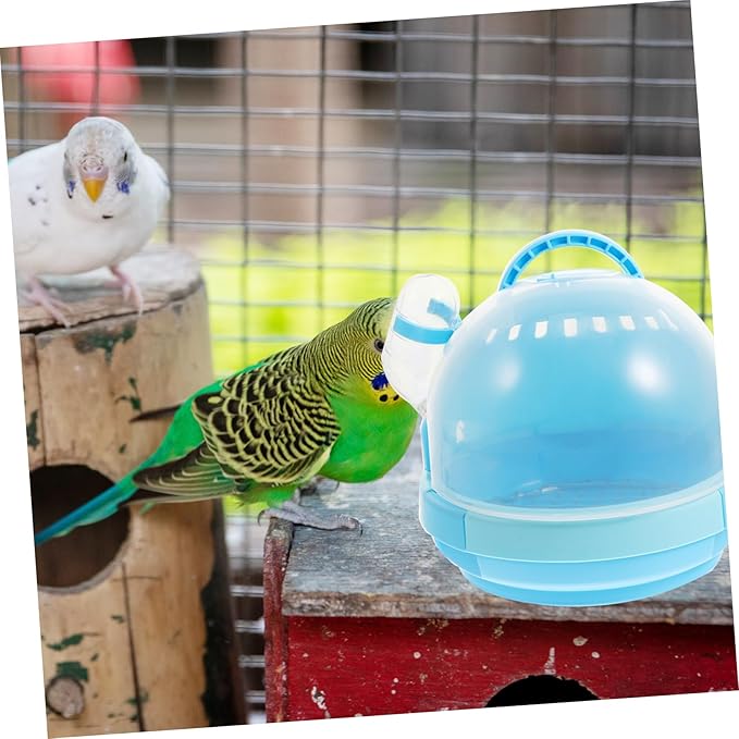 1Set Portable Pet Bird Carrier Handheld Travel Cage for Birds and Parrots Detachable Base for Easy Cleaning Breathable Design with Comfortable Handle for Go