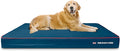 The Dog’s Bed Orthopedic Memory Foam Dog Bed Mattress, Oxford Fabric, Blue with Red Trim, XXXL, 6-Inch