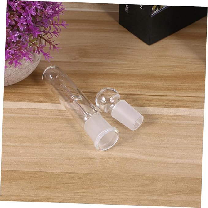 DOITOOL 2hole Aquarium Glass Turbellarian Catcher Glass Worm Trap for Easy Catching Aquarium Accessory for Maintaining Healthy Fish Tank