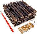 ValueBull Collagen Sticks for Small Dogs, 6 Inch Thin Chews, Natural Dog Treats, 50 Count - Supports Joints, Skin & Coat with Chondroitin & Glucosamine