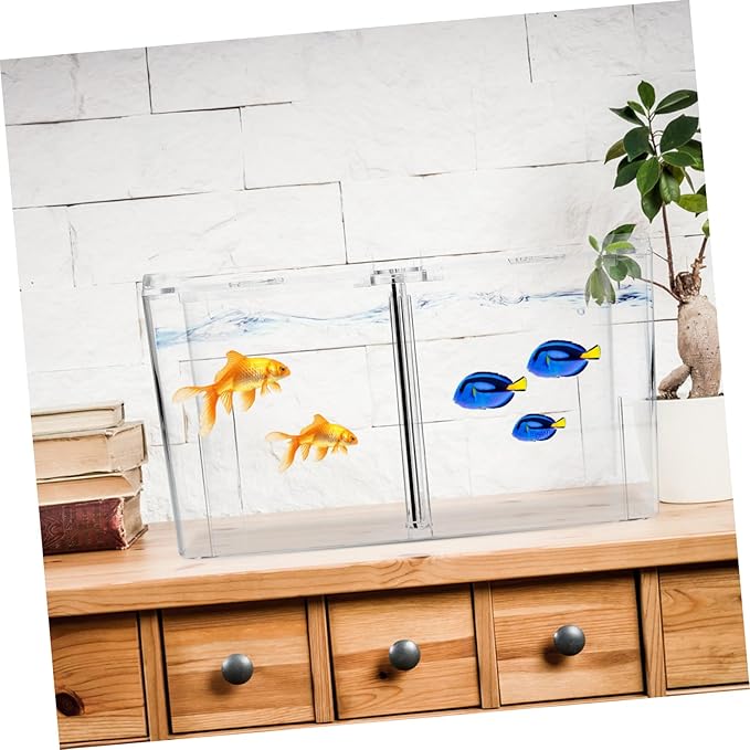 GANAZONO Aquarium Breeding Box Incubator Isolation Box Holder Fish Tank Separator for Sick Fish