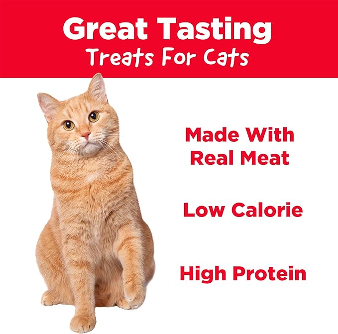 Country Kitchen Chicken & Liver Tender Meaty Sticks Cat Treats, High in Protein, Easy to Break and Chew, 0.88 Oz, 5 Count (Pack of 5)