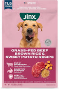 Jinx Premium Dry Dog Food, for All Lifestages - Real Beef, Brown Rice & Sweet Potato Kibble with Superfoods for Immune Support & Probiotics for Digestive Support - No Fillers - 11.5lb