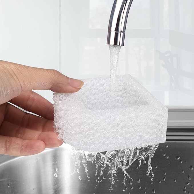 Cat Water Fountain Filters, 12 Pack Pet Fountain Replacement Foam Sponge Pre-Filters Fit for Multiple Ceramic and Stainless Steel Pet Fountains