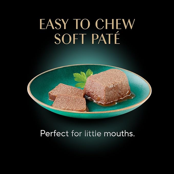 Sheba Perfect Portions Kitten Wet Cat Food Pate Chicken Entree, Salmon Entree, and Turkey, 2.6 oz. Twin-Pack Trays (, 48 Servings), 24 Count (Pack of 2)