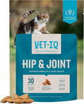VetIQ Cat Hip & Joint Supplement, Chicken Flavored Cat Supplement with Glucosamine and Green Lipped Mussel for Mobility and Arthritis Support, 3.7oz
