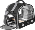 Portable Bird Travel Cage - Parrot Backpack with Strap, Compact Small Birds Carrier | Lightweight Outdoor Cage for Conures Budgies Parakeets Gentoo Parrots Travel Use Transport Companion
