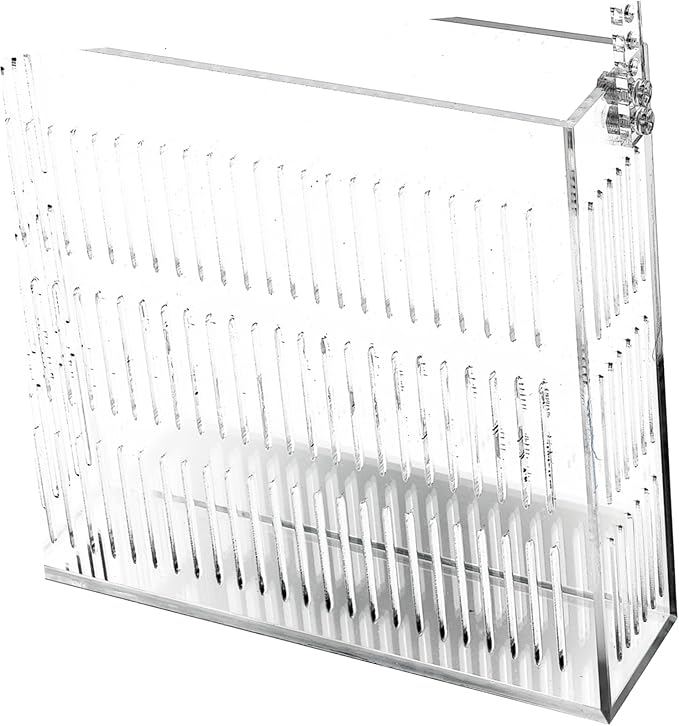 BESPORTBLE Hanging Fish Breeding Box Mini Acrylic Incubator for Guppy Betta Fish Planting Holes Aquatic Habitat Separator