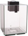 Fluval Chi II Series Aquarium Set, 5-Gallon - Aquarium Tank with Ambient LED Lighting, Flowing Water, and Elegant Design, White
