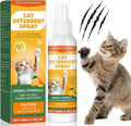 Cat Deterrent Spray, Cat Repellent Spray - Protect Furniture Protection, Natural, Effective, Non-Toxic Anti-Scratch Spray for Indoor & Outdoor Pet Training Aid Pet-Safe Formula