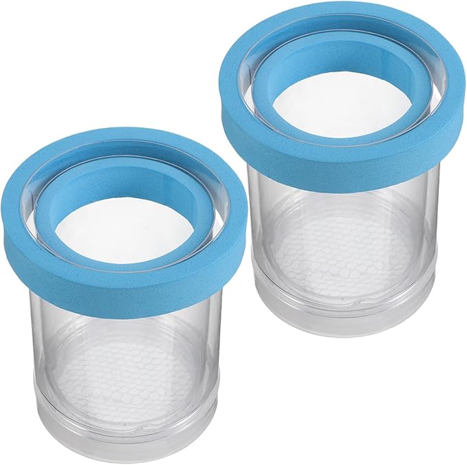 jojofuny 2pcs Floating Fish Tank Breeding Isolation Box Plastic Incubator Separator for Aquarium Guppy Fry Hatching and Betta Fish Breeder