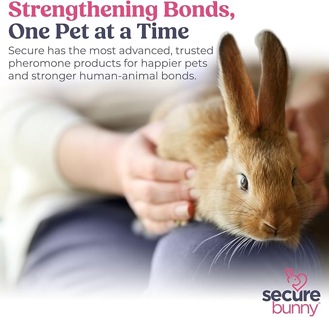SIGNS SecureBunny Pheromone Home Stick Diffuser 30-Day Starter Kit, Passive Diffuser Naturally Supports Calm and Well-Being Helping Relieve Any Feeling of Anxiety or Stress