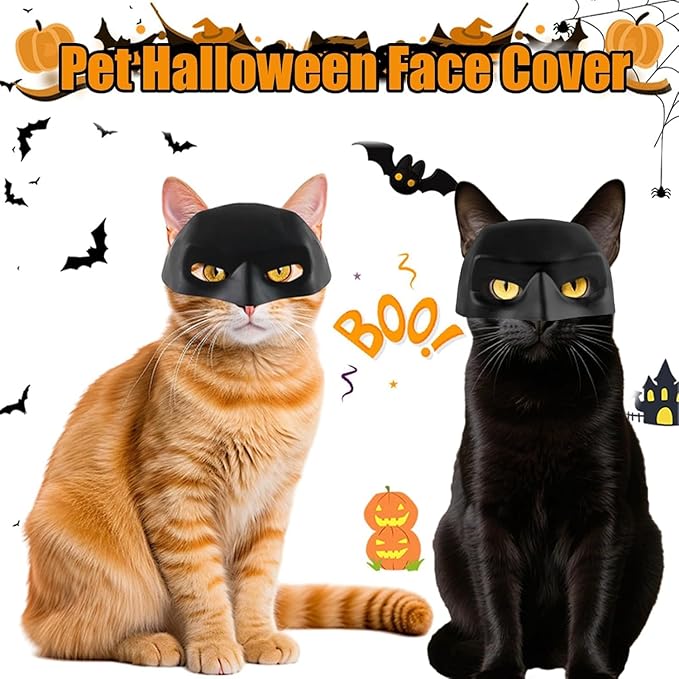 Cat Mask Cosplay,CatBat Mask,Cat Bat Hat,Cats Masks, Funny Cats Costumes Accessories,The Best Gift for a Cats(Large)