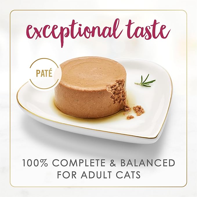 Purina Fancy Feast Wet Senior Cat Food 7 Years Plus Chicken Feast Pate - (Pack of 24) 3 oz. Cans