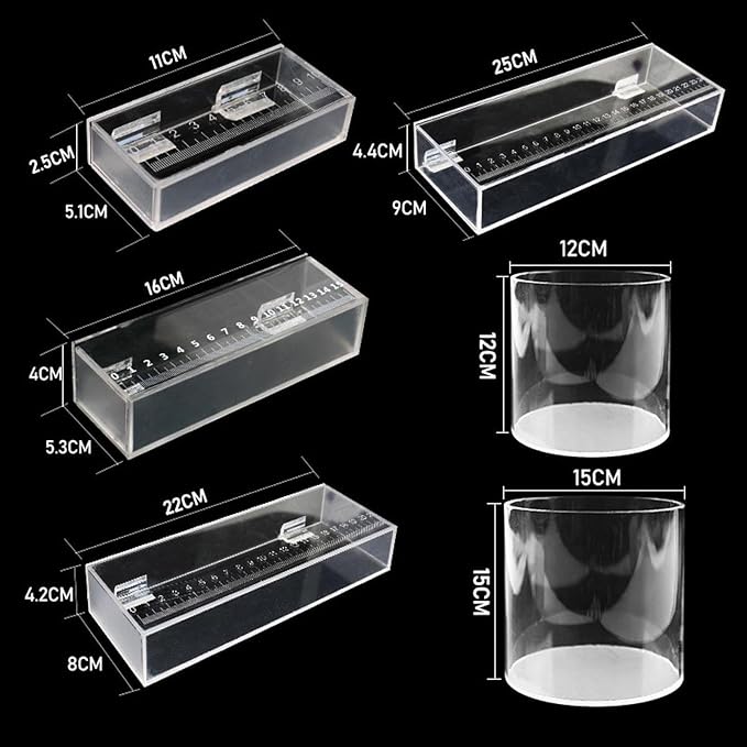 Fish Breeding Box Fish Isolation Breeder Box Fishing Photo Tank Fish Viewing Box, 22x4.2x8cm