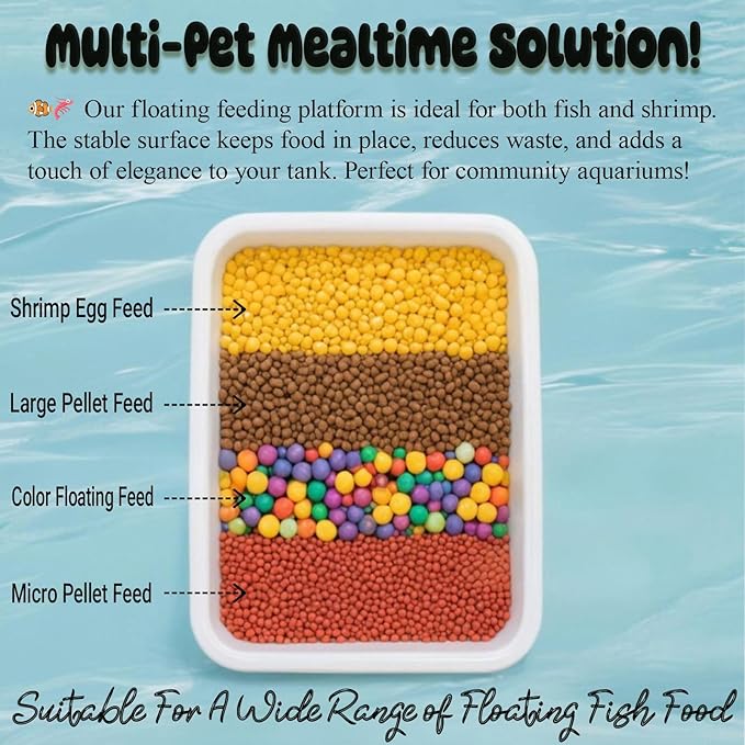 White Floating Betta Fish Hideout with Window – 3D Aquarium Shelter & Breeding Box – Surface Feeding Platform & Cave Rest Spot – Compact Fish Tank Decor (3.67"x2.87"x2.16")