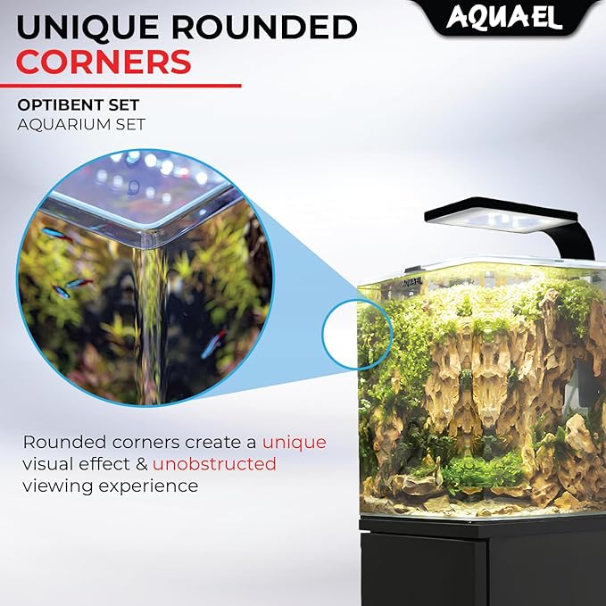 Aquael OptiBent Set (White, 30L / 7.6 US Gal.)