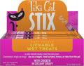 Tiki Cat Stix Mousse Treats, Single Serve Indulgent Lickable Treat or Dry Food Topper, with Chicken in Creamy Gravy, 0.5 oz. Servings (20 Count)