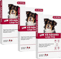 K9 Advantix Flea, Tick & Mosquito Prevention for Dogs 21-55 lbs. | Flea Drops for Large Dogs | Apply Monthly | 6 Treatments (Pack of 3)