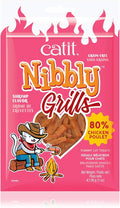 Catit Nibbly Grills Cat Treats, Chicken & Shrimp Recipe - Grain-Free Cat Treat 1.06 Ounce (Pack of 1)
