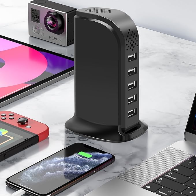 WiFi Wireless Phone Charger HD 1080P USB Charger Camera Pet Monitor with Motion Detection for Home Security