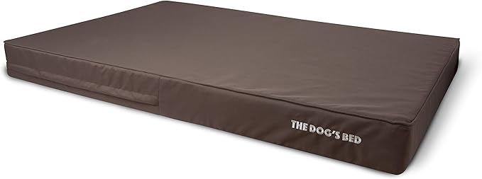 The Dog’s Bed Orthopedic Memory Foam Dog Bed Mattress, Oxford Fabric, Brown with Brown Trim, XXXL, 6-Inch