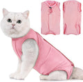 Avont Cat Recovery Suit - Kitten Onesie for Cats After Surgery, Cone of Shame Alternative Surgical Spay Suit for Female Cat, Post-Surgery or Skin Diseases Protection -Pink(M)