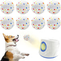8 Pack Dog Balls, Dog Toy Balls 2.28'' - Indestructible Dogs Ball for Aggressive Chewers, Small Tennis Ball for Dogs(Small/Medium), Fit Same Listing Automatic Launcher Only ETPU Material