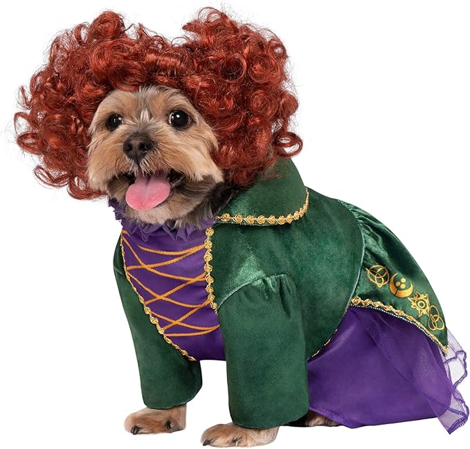 Rubies Disney Hocus Pocus: Winifred Sanderson Pet Costume for For Dogs or Cats, Large