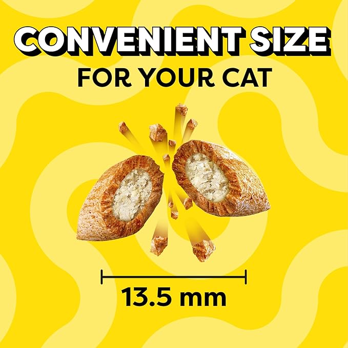 Temptations Cat Treat ShakeUps, Crunchy and Soft Cat Treats, Clucky Carnival, 5.29 oz. Pouch