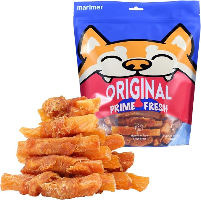 Sweet Potato Chicken Wrapped Dog Treats, 32 oz (2 lb) – Rawhide-Free Long-Lasting Chews with Real Chicken Breast & High-Fiber Sweet Potato, High-Protein Low-Fat Healthy Dog Treats for All Breeds