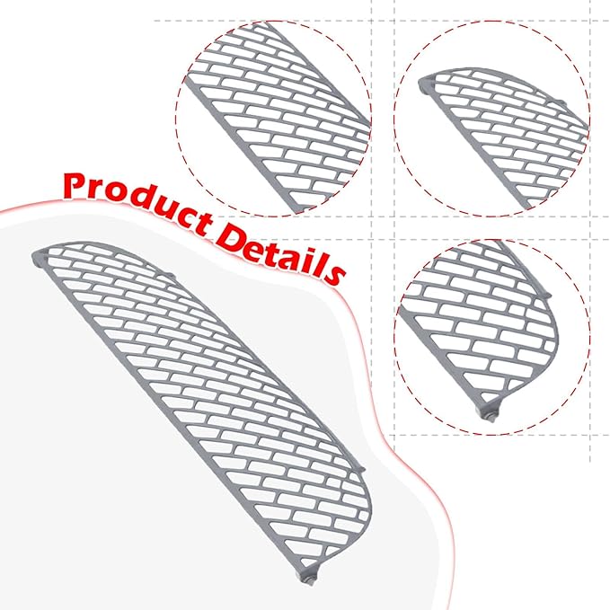 Replacement Cat Litter Tray Base for PJ036 Model Automatic Self-Cleaning Waste Box System 15.35x4.13x0.39 Inch