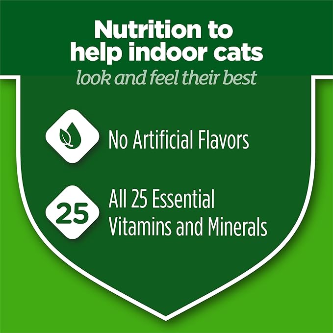 Purina Cat Chow Indoor Healthy Weight and Hairball Dry Cat Food With Chicken - (Pack of 4) 3.15 lb. Bags