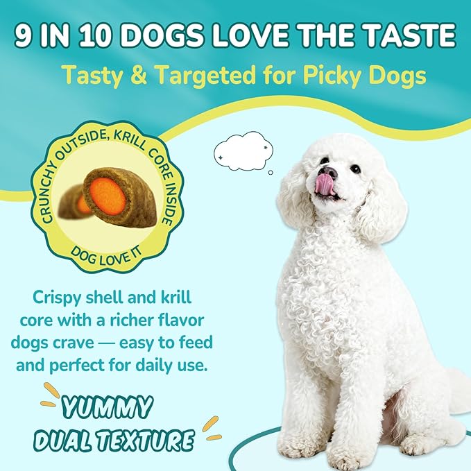 Cat & Dog Flea and Tick Prevention Bundle, 500 Crunchy Dual-Texture Chews Each, Natural 4-in-1 Flea Defense with Skin, Coat, Gut & Immune Support, Oral Daily Flea Treatment for Cats & Dogs