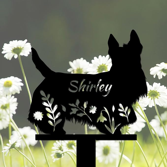 Personalized Dog Memorial Stake, Dog Grave Marker, in Memorial of Dog, Dog Loss Gift, Dog Name Sign Pet Sympathy Gift