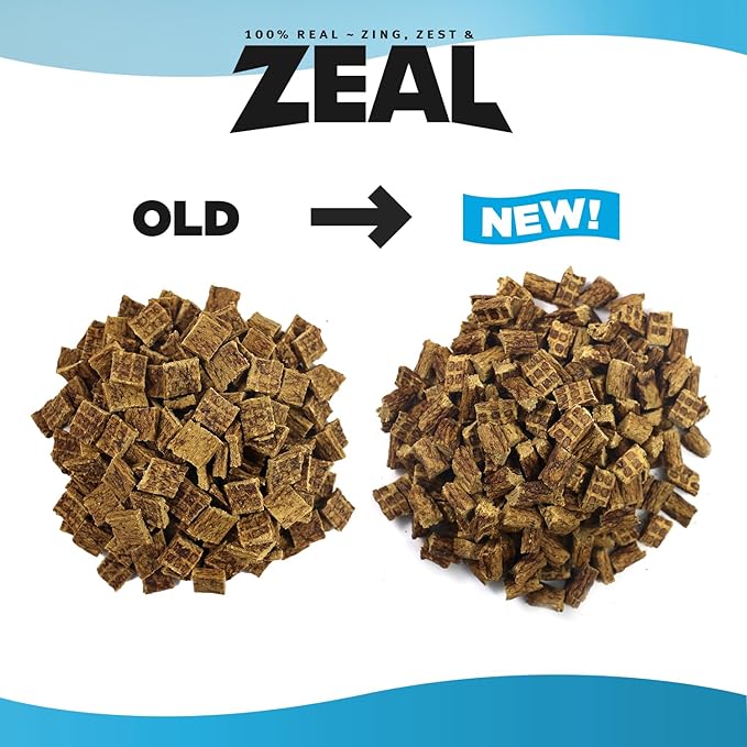 ZEAL Canada Air-Dried Salmon & Duck Recipe for Dogs - Superfood Omega-3 Rich, Dual-Protein, Grain Free, No Fillers, Complete Nutrition (Salmon & Duck, 2.2 lb)