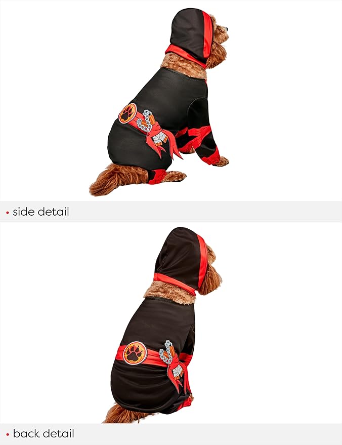 Rubies Ninja Pet Costume for Dogs or Cats, Medium