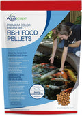 Aquascape Premium Color Enhancing Fish Food for Large Pond Fish, Large Pellet, 4.4 Pounds | 98875